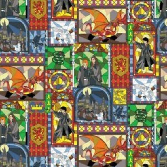 Camelot Fabrics, Harry Potter Indicia Fabric - Picture 1 of 1